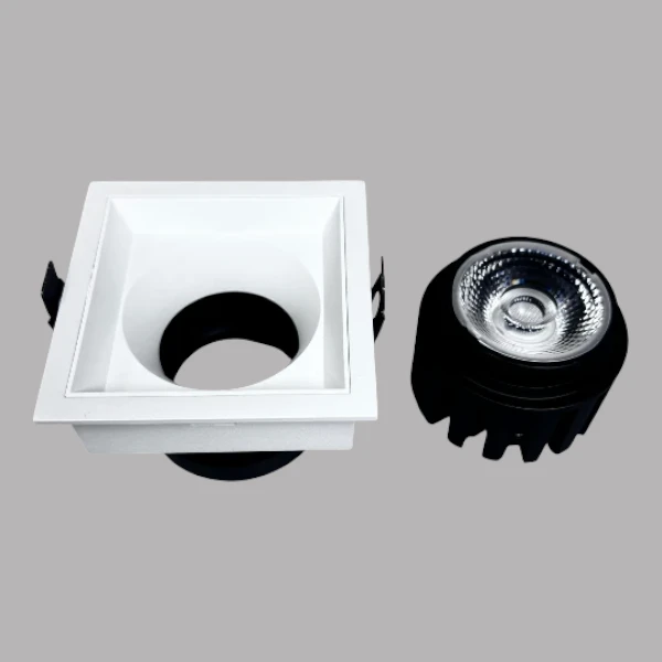 commercial adjustable Square GU10 light , swivel GU10 light , multi-directional GU10 light Supplier | Sincerelux